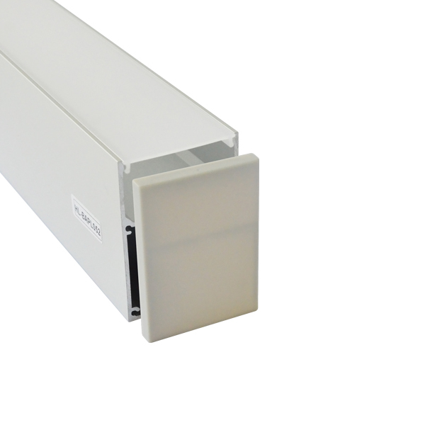 BAPL052 Aluminum Profile - Inner Width 40mm(1.57inch) - LED Strip Anodizing Extrusion Channel
